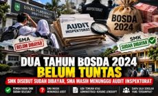 Permalink ke Dua Tahun BOSDA 2024 Belum Tuntas, SMK Disebut Sudah Dibayar, SMA Masih Menunggu Audit Inspektorat Permalink ke Dua Tahun BOSDA 2024 Belum Tuntas, SMK Disebut Sudah Dibayar, SMA Masih Menunggu Audit Inspektorat
