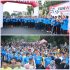 5 ribu Lebih Masyarakat Pekanbaru Hadiri Fun walk Hari Bhayangkara ke 77