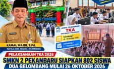 Permalink ke Uji Petik TKA 2026: SMKN 2 Pekanbaru Siapkan 802 Siswa, Kamal Majdi Ungkap Kendala dan Strategi Sekolah Permalink ke Uji Petik TKA 2026: SMKN 2 Pekanbaru Siapkan 802 Siswa, Kamal Majdi Ungkap Kendala dan Strategi Sekolah