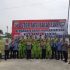 Sat Binmas Polres Kampar Laksanakan Pemasangan Baliho Himbauan Bahaya Balap Liar