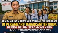 Permalink ke Pembangunan Sekolah Nasional Terintegrasi di Pekanbaru Terancam Tertunda, Pemko Belum Serahkan NPHD Saat Penandatanganan MoU