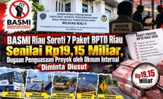 Permalink ke BASMI Riau Soroti 7 Paket BPTD Riau Senilai Rp19,15 Miliar, Dugaan Penguasaan Proyek oleh Oknum Internal Diminta Diusut