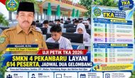 Permalink ke Uji Petik TKA 2026: SMKN 4 Pekanbaru Layani 614 Peserta, Siswa dari Sejumlah Daerah Ikut Ujian Permalink ke Uji Petik TKA 2026: SMKN 4 Pekanbaru Layani 614 Peserta, Siswa dari Sejumlah Daerah Ikut Ujian