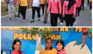 Permalink ke Semarak Olahraga Bersama Warnai Peringatan Hari Bhayangkara ke-79 di Mapolres Siak