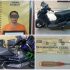 Hendak Curi Motor, Digagalkan Satpam, Pelaku Langsung di Ringkus Polsek Bukit Raya.