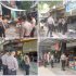Sat Samapta Polresta Pekanbaru Dalam Rangka OTR LK 2024 Patroli Jalan Kaki Cegah Gangguan Kamtibmas
