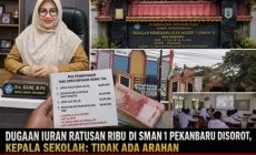 Permalink ke Dugaan Iuran Ratusan Ribu di SMAN 1 Pekanbaru Disorot, Kepala Sekolah: Tidak Ada Arahan