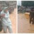Dengan Sigap , Personel Kodim 0314/Inhil Bantu Korban Banjir di Desa Batu Ampar
