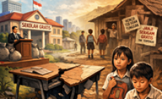 Pendidikan Gratis yang Rapuh: Saat Kemiskinan Menguji Kehadiran Negara