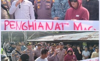 Permalink ke Polres Pelalawan laksanakan Pengamanan Aksi Unjuk Rasa di Pt. EMP Langgam