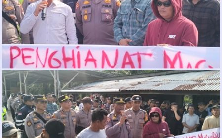 Permalink ke Polres Pelalawan laksanakan Pengamanan Aksi Unjuk Rasa di Pt. EMP Langgam