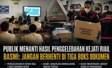 Permalink ke Publik Menanti Hasil Penggeledahan Kejati Riau, BASMI: Jangan Berhenti di Tiga Boks Dokumen