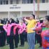 Polda Riau Bersama Pengurus Bhayangkari Daerah Riau Menggelar Olahraga Bersama