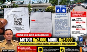 Permalink ke Parkir RSUD Arifin Achmad Disorot! Motor Rp2.000, Mobil Rp5.000, Agung Nugroho Justru Turunkan Tarif Parkir