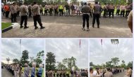 Permalink ke Sukseskan Pemilu Damai 2024, Polres Kuansing Laksanakan Apel Rutin Operasi Mantap Brata Lancang Kuning