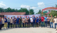 Permalink ke Kapolsek Sungai Sembilan AKP Edwi Sunardi , S, A, P, S, H Menghadiri Kegiatan Gotong Royong