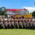 Polres Kampar Gelar Upacara Penerimaan 26 Siswa Latja Diktukba SPN Polda Riau