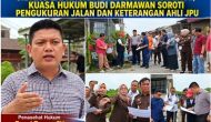 Permalink ke Sidang Lapangan Karya Bakti Residence, Kuasa Hukum Budi Darmawan Bantah Kliennya Bangun di Atas Lahan Fasos Permalink ke Sidang Lapangan Karya Bakti Residence, Kuasa Hukum Budi Darmawan Bantah Kliennya Bangun di Atas Lahan Fasos