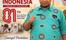 Permalink ke HUT RI ke-81, Bujang Kobarkan Semangat Guru: Terus Bergerak, Terus Mengabdi, Terus Mencerdaskan Permalink ke HUT RI ke-81, Bujang Kobarkan Semangat Guru: Terus Bergerak, Terus Mengabdi, Terus Mencerdaskan