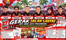 Permalink ke GRIB JAYA Pekanbaru Ajak Keluarga Besar dan Masyarakat Ikuti Gerak Jalan Santai, Hadiah Utama Kulkas dan Ratusan Doorprize Menanti