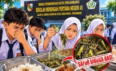 Permalink ke Diduga Menu MBG Basi di SMPN 45 Pekanbaru, Siswa Disebut Tak Jadi Makan, Kepsek dan Plt Kadisdik Belum Merespons