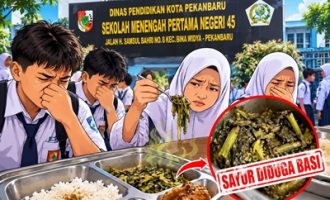 Permalink ke Diduga Menu MBG Basi di SMPN 45 Pekanbaru, Siswa Disebut Tak Jadi Makan, Kepsek dan Plt Kadisdik Belum Merespons