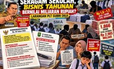 Permalink ke Seragam Sekolah, Bisnis Tahunan Bernilai Miliaran Rupiah? Larangan Plt Gubri Diuji