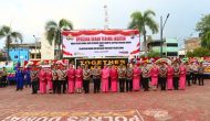 Permalink ke Polres Dumai  Menggelar Upacara Serah Terima jabatan( Sertijab)