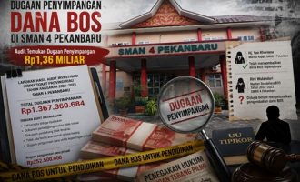 Permalink ke Dugaan Penyimpangan Dana BOS Rp1,36 Miliar di SMAN 4 Pekanbaru Kembali Disorot, BASMI Riau Minta Aparat Tegakkan Hukum Tanpa Tebang Pilih