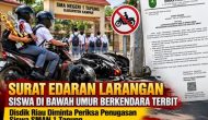 Permalink ke Surat Edaran Larangan Siswa di Bawah Umur Berkendara Terbit, Disdik Riau Diminta Periksa Penugasan Siswa SMAN 1 Tapung