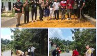 Permalink ke Cegah Kecelakaan, Bhabinkamtibmas dan Warga Kompak Timbun Jembatan Berlubang di Maredan Barat